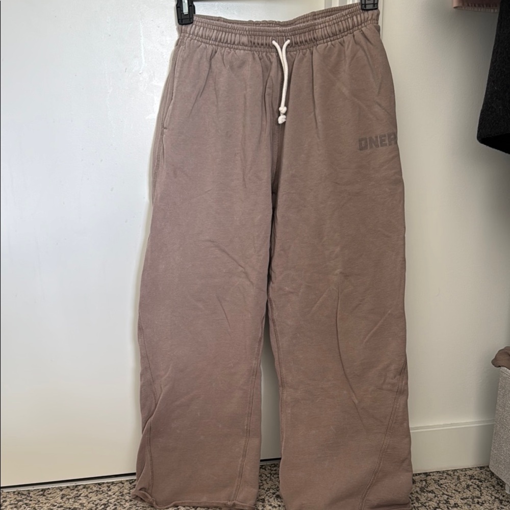 ONER ACTIVE RAW LOUNGE WIDE LEG JOGGERS